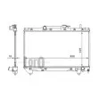 Radiateur, refroidissement du moteur ABAKUS 051-017-0042 - Visuel 3