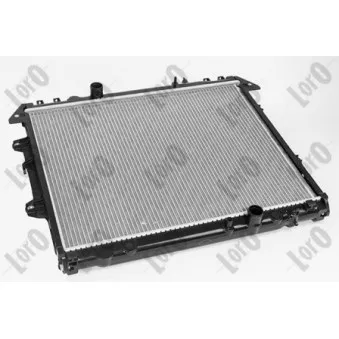 Radiateur, refroidissement du moteur ABAKUS 051-017-0043