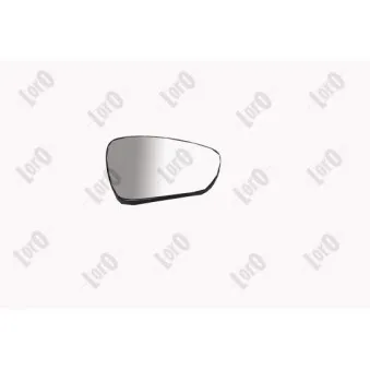 Verre de rétroviseur, rétroviseur extérieur ABAKUS 0512G04