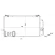 Condenseur, climatisation ABAKUS 052-016-0002 - Visuel 3