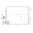 Condenseur, climatisation ABAKUS 052-016-0011 - Visuel 3