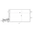 Condenseur, climatisation ABAKUS 052-016-0012 - Visuel 3