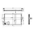 Intercooler, échangeur ABAKUS 052-018-0002 - Visuel 3
