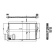 Intercooler, échangeur ABAKUS 052-018-0003 - Visuel 3