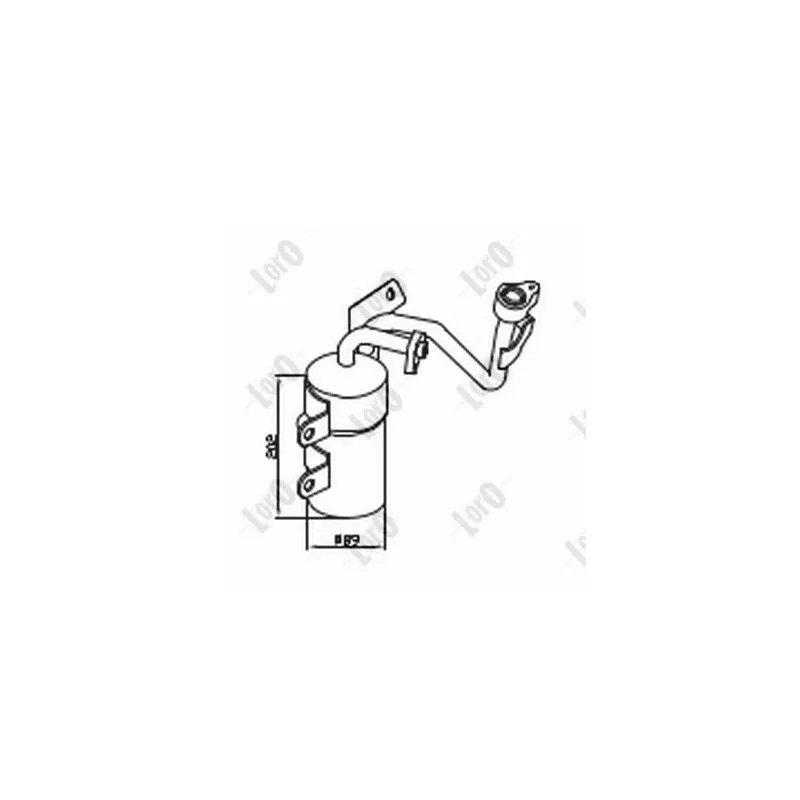 Filtre déshydratant, climatisation ABAKUS 052-021-0002