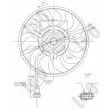 Ventilateur, refroidissement du moteur ABAKUS 053-014-0023 - Visuel 3