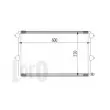 Condenseur, climatisation ABAKUS 053-016-0003 - Visuel 3