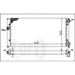 Radiateur, refroidissement du moteur ABAKUS 053-017-0008 - Visuel 3
