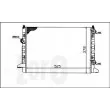 Radiateur, refroidissement du moteur ABAKUS 053-017-0030 - Visuel 3
