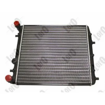 Radiateur, refroidissement du moteur ABAKUS 053-017-0039