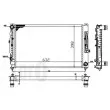 Radiateur, refroidissement du moteur ABAKUS 053-017-0055 - Visuel 3
