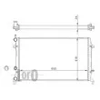 Radiateur, refroidissement du moteur ABAKUS 053-017-0069 - Visuel 3
