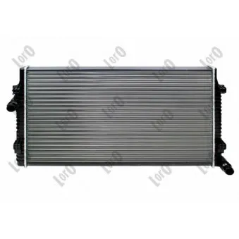 Radiateur, refroidissement du moteur ABAKUS 053-017-0087