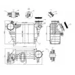 Intercooler, échangeur ABAKUS 053-018-0005 - Visuel 3