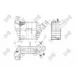 Intercooler, échangeur ABAKUS 053-018-0012 - Visuel 3