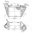 Intercooler, échangeur ABAKUS 053-018-0016 - Visuel 3