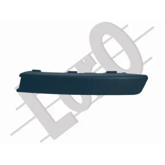 Baguette et bande protectrice, pare-chocs avant gauche ABAKUS 053-22-531