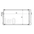 Condenseur, climatisation ABAKUS 054-016-0006 - Visuel 2