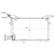 Condenseur, climatisation ABAKUS 054-016-0027 - Visuel 3