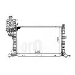 Radiateur, refroidissement du moteur ABAKUS 054-017-0016 - Visuel 3