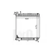 Radiateur, refroidissement du moteur ABAKUS 054-017-0032 - Visuel 3