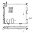 Radiateur, refroidissement du moteur ABAKUS 054-017-0046-B - Visuel 3