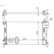 Radiateur, refroidissement du moteur ABAKUS 054-017-0051 - Visuel 3