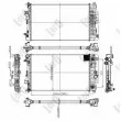 Radiateur, refroidissement du moteur ABAKUS 054-017-0059-B - Visuel 3