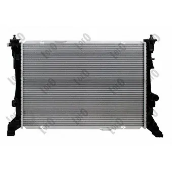 Radiateur, refroidissement du moteur ABAKUS 054-017-0071