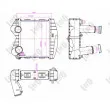 Intercooler, échangeur ABAKUS 054-018-0012 - Visuel 2