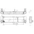 Intercooler, échangeur ABAKUS 054-018-0016 - Visuel 2