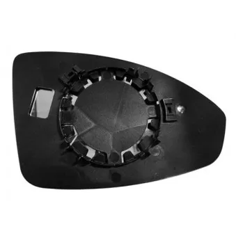 Verre de rétroviseur, rétroviseur extérieur ABAKUS 0609G01