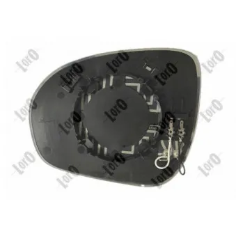 Verre de rétroviseur, rétroviseur extérieur ABAKUS 1115G02