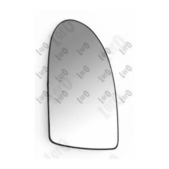 Verre de rétroviseur, rétroviseur extérieur ABAKUS 1504G01