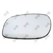 Verre de rétroviseur, rétroviseur extérieur ABAKUS 2108G01 - Visuel 1