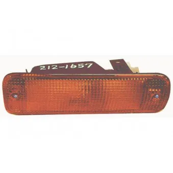 Feu clignotant avant gauche ABAKUS 212-1657L-A