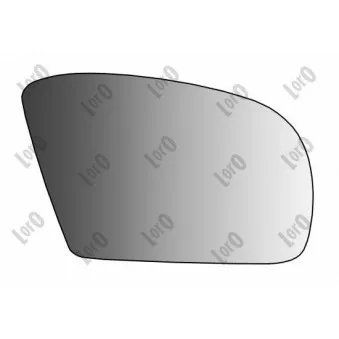 Verre de rétroviseur, rétroviseur extérieur ABAKUS 2433G04