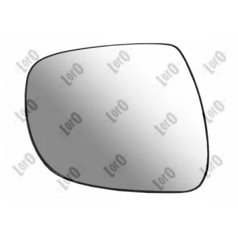 Verre de rétroviseur, rétroviseur extérieur ABAKUS 2438G06