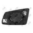 Verre de rétroviseur, rétroviseur extérieur ABAKUS 2439G04 - Visuel 2