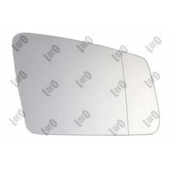 Verre de rétroviseur, rétroviseur extérieur ABAKUS 2444G02