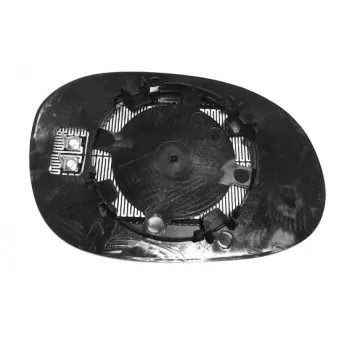Verre de rétroviseur, rétroviseur extérieur ABAKUS 2909G01