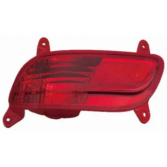 Feu antibrouillard arrière ABAKUS 323-4001L-LD-UE