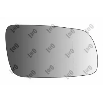 Verre de rétroviseur, rétroviseur extérieur ABAKUS 3402G02