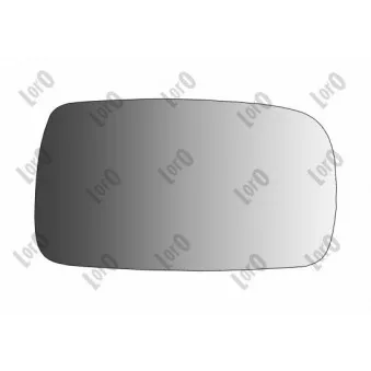 Verre de rétroviseur, rétroviseur extérieur ABAKUS 3917G06
