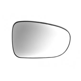 Verre de rétroviseur, rétroviseur extérieur ABAKUS 3938G02