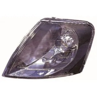Feu clignotant avant gauche ABAKUS 441-1523L-A-2S
