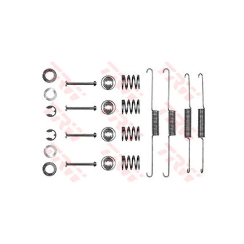 Kit d'accessoires, mâchoire de frein TRW SFK110