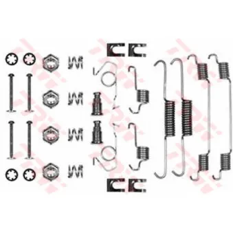 Kit d'accessoires, mâchoire de frein TRW SFK113