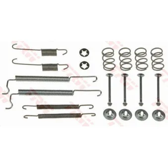 Kit d'accessoires, mâchoire de frein TRW SFK116