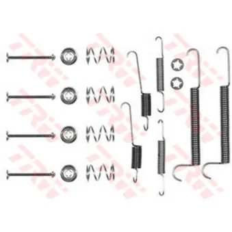 Kit d'accessoires, mâchoire de frein TRW SFK117